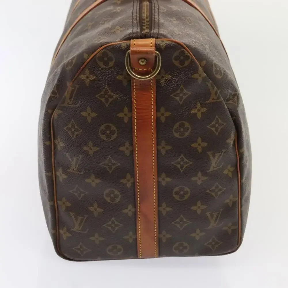 LOUIS VUITTON Monogram Keepall Bandouliere 50 Boston Bag M41416